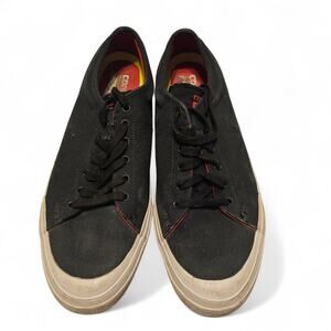 Men's Converse Skateboarding Shoes SIZE 11‎ Canvas Black